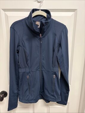Calla Women's Navy Utility Zip-Front Jacket